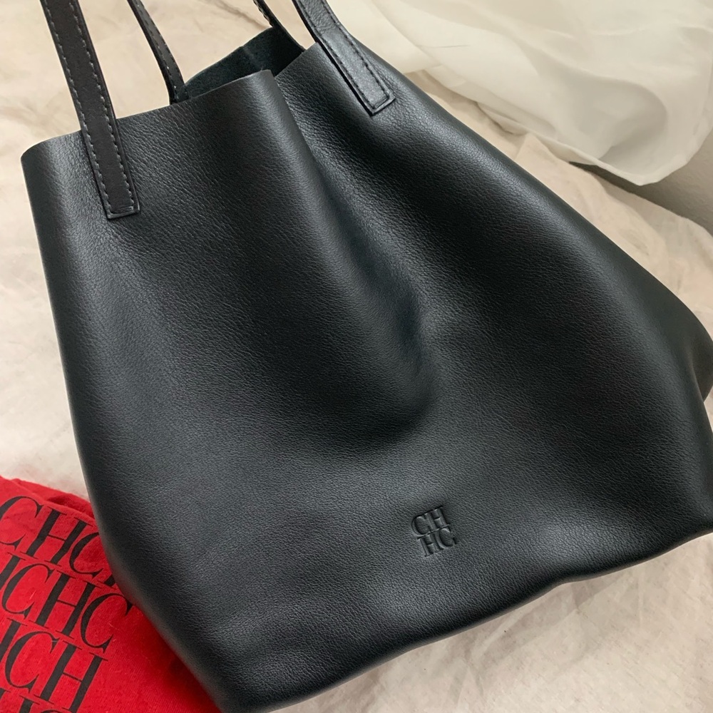 Carolina Herrera Matyroshka bag, size L, black